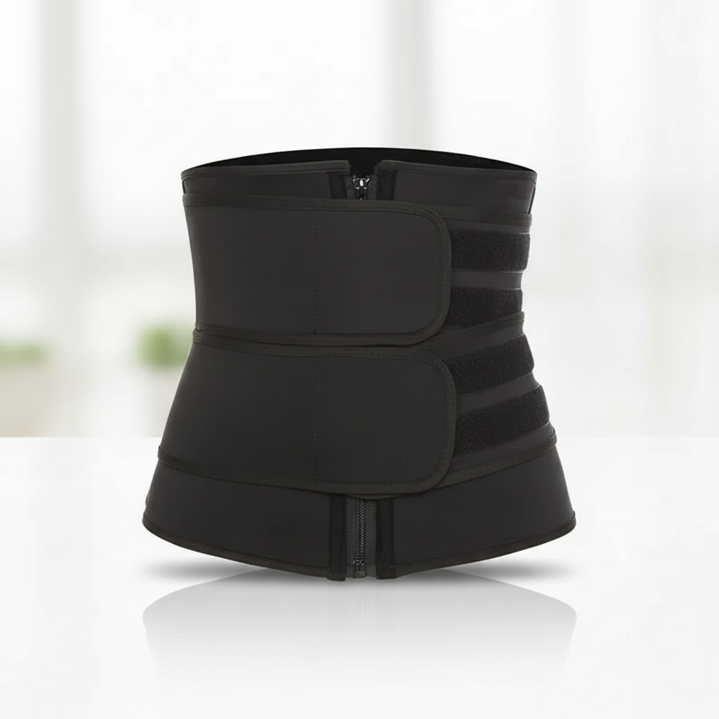 1pc Waist Trainer Slimming Body Shaper Fitness Belt Weight Loss Fat Burning Sport Girdle Sweat Trimmer Workout Cincher Shapewear