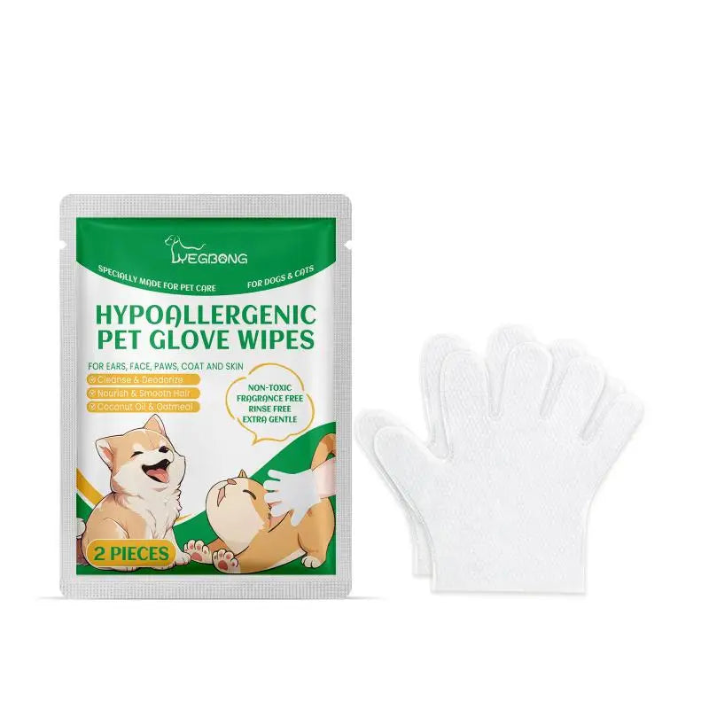 Waterless Coconut Oil Pet Gloves