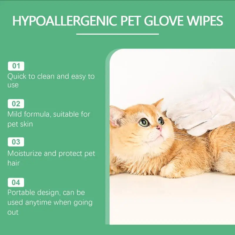 Waterless Coconut Oil Pet Gloves