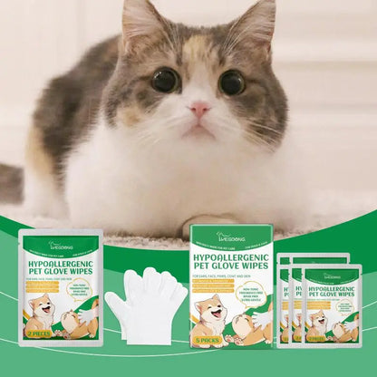 Waterless Coconut Oil Pet Gloves